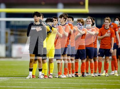 Thumbnail 2 in The Woodlands vs. Bridgeland (UIL 6A Area Playoff) photogallery.