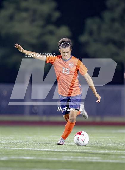 Thumbnail 2 in The Woodlands vs. Bridgeland (UIL 6A Area Playoff) photogallery.