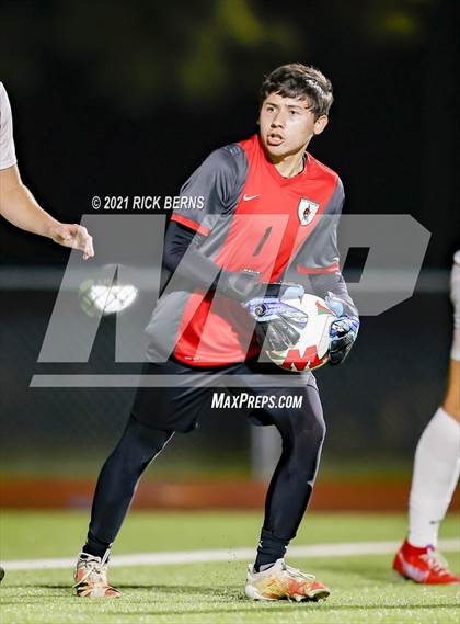 Thumbnail 1 in The Woodlands vs. Bridgeland (UIL 6A Area Playoff) photogallery.