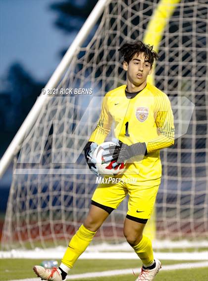 Thumbnail 3 in The Woodlands vs. Bridgeland (UIL 6A Area Playoff) photogallery.