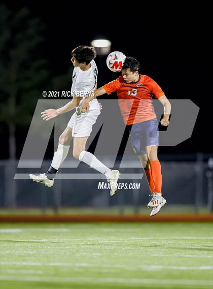 Thumbnail 3 in The Woodlands vs. Bridgeland (UIL 6A Area Playoff) photogallery.