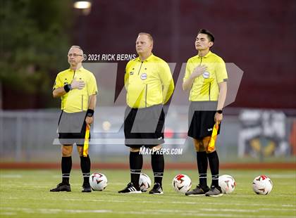 Thumbnail 3 in The Woodlands vs. Bridgeland (UIL 6A Area Playoff) photogallery.