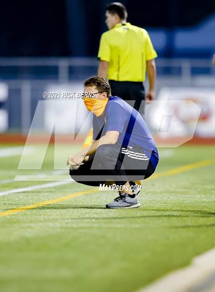 Thumbnail 3 in The Woodlands vs. Bridgeland (UIL 6A Area Playoff) photogallery.