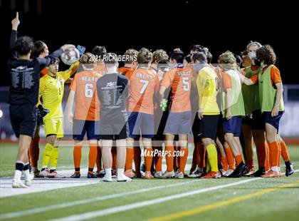 Thumbnail 3 in The Woodlands vs. Bridgeland (UIL 6A Area Playoff) photogallery.