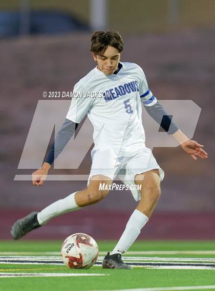 Thumbnail 2 in The Meadows School vs Virgin Valley (NIAA 3A Southern Region Quarterfinals) photogallery.