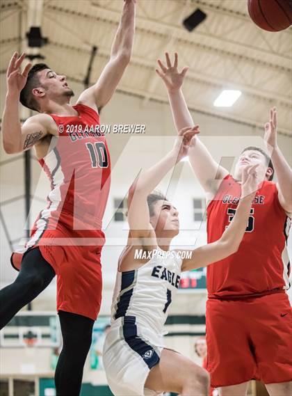 Thumbnail 1 in Baptist Prep v Glen Rose (AAA 3A District Playoff) photogallery.