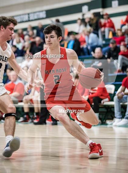 Thumbnail 1 in Baptist Prep v Glen Rose (AAA 3A District Playoff) photogallery.