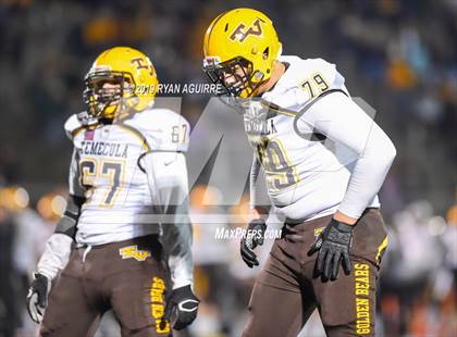 Thumbnail 1 in Temecula Valley @ El Camino (CIF SoCal D3-AA Regional Final) photogallery.