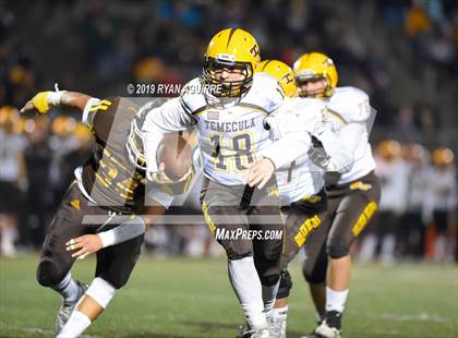 Thumbnail 3 in Temecula Valley @ El Camino (CIF SoCal D3-AA Regional Final) photogallery.