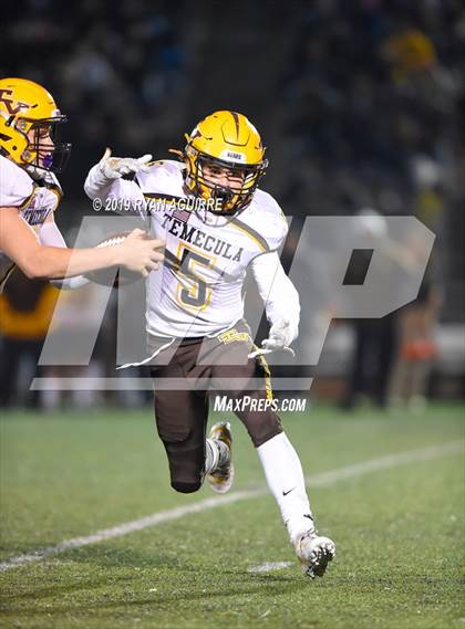 Thumbnail 1 in Temecula Valley @ El Camino (CIF SoCal D3-AA Regional Final) photogallery.