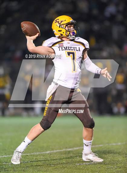 Thumbnail 1 in Temecula Valley @ El Camino (CIF SoCal D3-AA Regional Final) photogallery.
