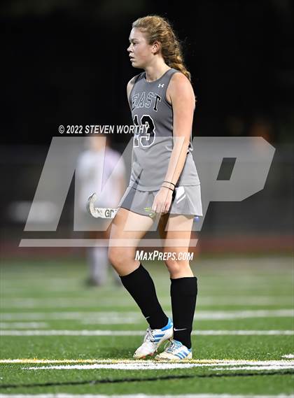 Thumbnail 3 in Cardinal Gibbons vs  East Chapel Hill (NCFHA Semifinal) photogallery.