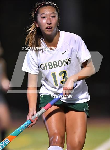 Thumbnail 1 in Cardinal Gibbons vs  East Chapel Hill (NCFHA Semifinal) photogallery.