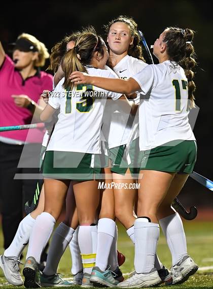 Thumbnail 3 in Cardinal Gibbons vs  East Chapel Hill (NCFHA Semifinal) photogallery.