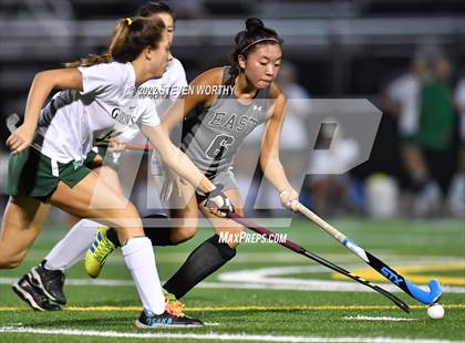 Thumbnail 3 in Cardinal Gibbons vs  East Chapel Hill (NCFHA Semifinal) photogallery.