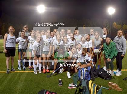 Thumbnail 2 in Cardinal Gibbons vs  East Chapel Hill (NCFHA Semifinal) photogallery.