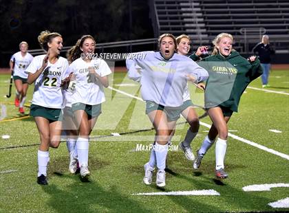 Thumbnail 3 in Cardinal Gibbons vs  East Chapel Hill (NCFHA Semifinal) photogallery.
