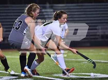 Thumbnail 3 in Cardinal Gibbons vs  East Chapel Hill (NCFHA Semifinal) photogallery.