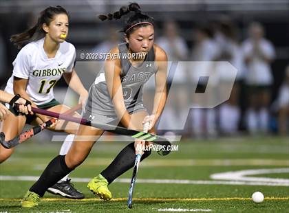 Thumbnail 3 in Cardinal Gibbons vs  East Chapel Hill (NCFHA Semifinal) photogallery.