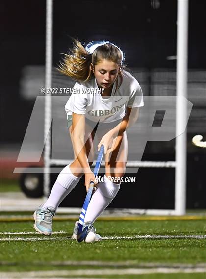 Thumbnail 1 in Cardinal Gibbons vs  East Chapel Hill (NCFHA Semifinal) photogallery.