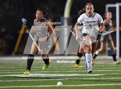 Thumbnail 1 in Cardinal Gibbons vs  East Chapel Hill (NCFHA Semifinal) photogallery.