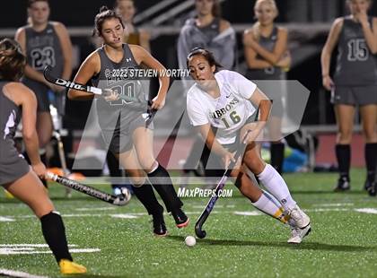 Thumbnail 2 in Cardinal Gibbons vs  East Chapel Hill (NCFHA Semifinal) photogallery.