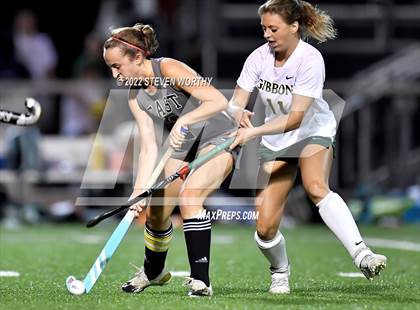 Thumbnail 2 in Cardinal Gibbons vs  East Chapel Hill (NCFHA Semifinal) photogallery.