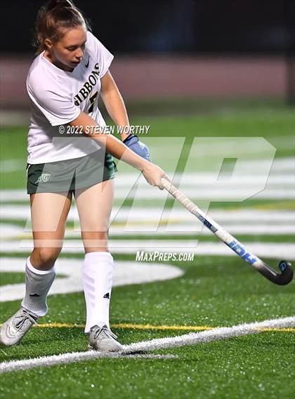 Thumbnail 2 in Cardinal Gibbons vs  East Chapel Hill (NCFHA Semifinal) photogallery.