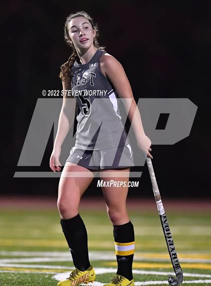 Thumbnail 2 in Cardinal Gibbons vs  East Chapel Hill (NCFHA Semifinal) photogallery.