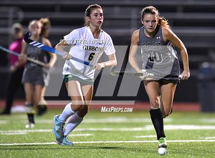 Thumbnail 3 in Cardinal Gibbons vs  East Chapel Hill (NCFHA Semifinal) photogallery.
