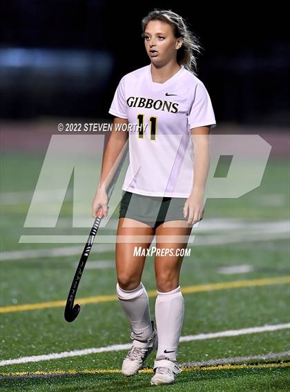 Thumbnail 1 in Cardinal Gibbons vs  East Chapel Hill (NCFHA Semifinal) photogallery.