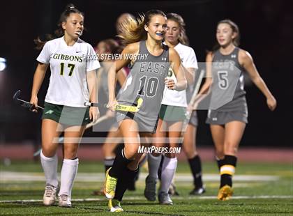 Thumbnail 3 in Cardinal Gibbons vs  East Chapel Hill (NCFHA Semifinal) photogallery.