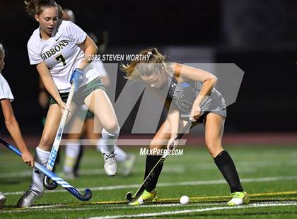 Thumbnail 2 in Cardinal Gibbons vs  East Chapel Hill (NCFHA Semifinal) photogallery.
