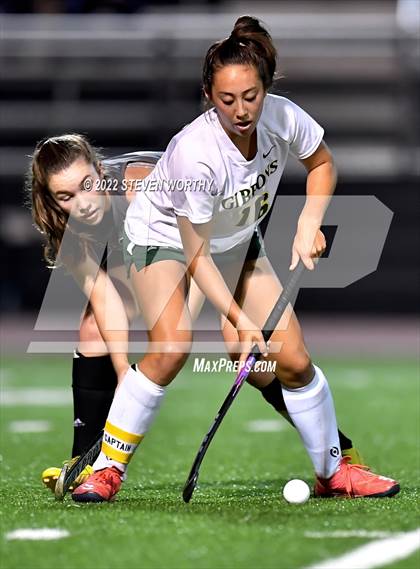 Thumbnail 2 in Cardinal Gibbons vs  East Chapel Hill (NCFHA Semifinal) photogallery.