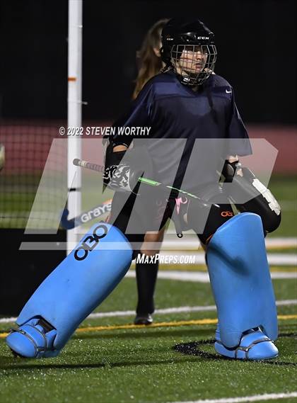 Thumbnail 3 in Cardinal Gibbons vs  East Chapel Hill (NCFHA Semifinal) photogallery.