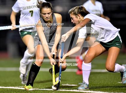 Thumbnail 3 in Cardinal Gibbons vs  East Chapel Hill (NCFHA Semifinal) photogallery.