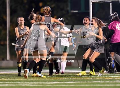 Thumbnail 3 in Cardinal Gibbons vs  East Chapel Hill (NCFHA Semifinal) photogallery.