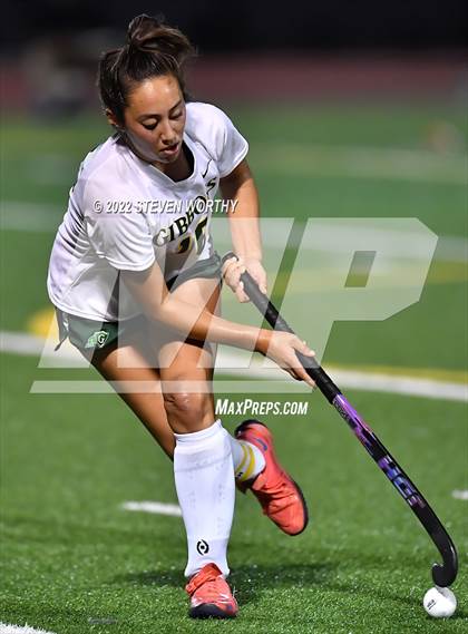 Thumbnail 2 in Cardinal Gibbons vs  East Chapel Hill (NCFHA Semifinal) photogallery.