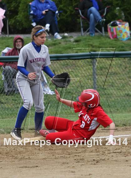 Thumbnail 2 in Waterford vs Norwich Free Academy (ECC Quarterfinal) photogallery.