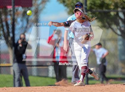Thumbnail 2 in Holy Family vs. Silver Creek (CHSAA 4A Semifinal) photogallery.