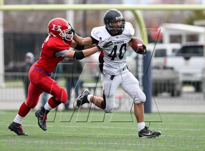Thumbnail 3 in Hornell vs. Le Roy (NYSPHSAA Section 5 Class C Final) photogallery.