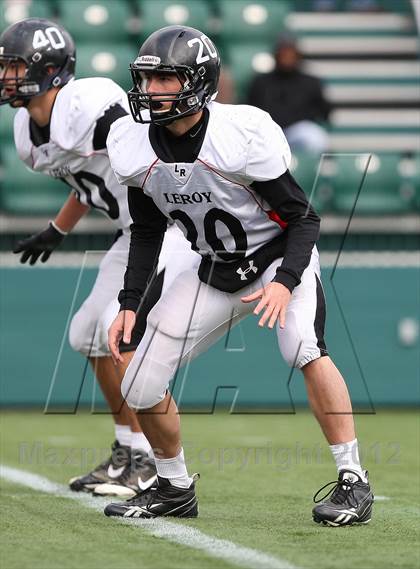 Thumbnail 1 in Hornell vs. Le Roy (NYSPHSAA Section 5 Class C Final) photogallery.