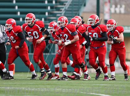 Thumbnail 1 in Hornell vs. Le Roy (NYSPHSAA Section 5 Class C Final) photogallery.