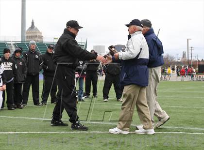Thumbnail 1 in Hornell vs. Le Roy (NYSPHSAA Section 5 Class C Final) photogallery.