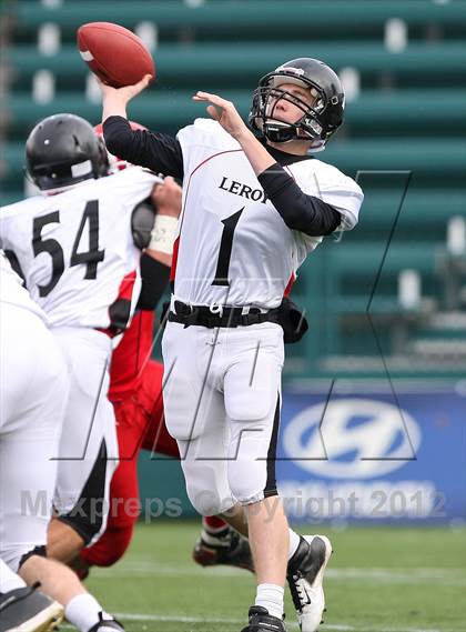 Thumbnail 2 in Hornell vs. Le Roy (NYSPHSAA Section 5 Class C Final) photogallery.