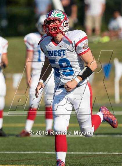 Thumbnail 2 in New Hampshire East-West All-Star Game  photogallery.