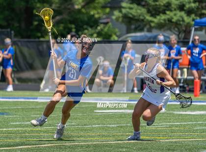 Thumbnail 3 in Carmel @ Guerin Catholic (INGLA 2A State Final) photogallery.