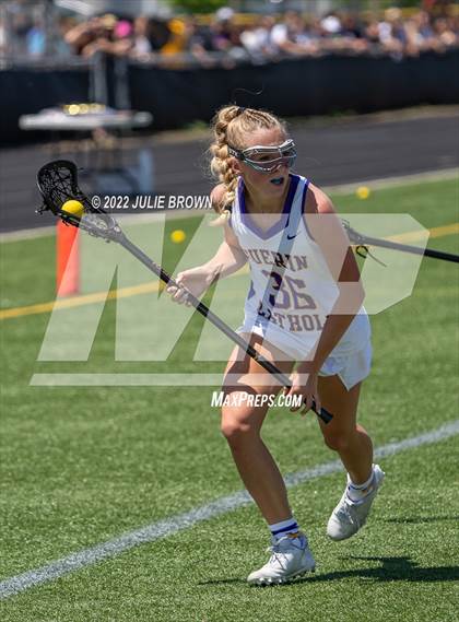 Thumbnail 3 in Carmel @ Guerin Catholic (INGLA 2A State Final) photogallery.