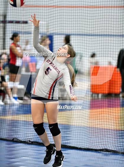 Thumbnail 2 in Episcopal vs St Francis Episcopal (CHSM Invitational Tournament) photogallery.