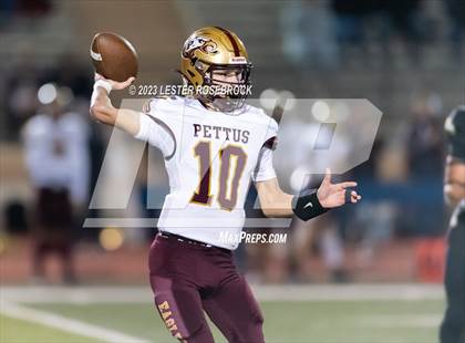 Thumbnail 2 in Brackett vs. Pettus (UIL 2A D2 Bi-District Playoffs) photogallery.